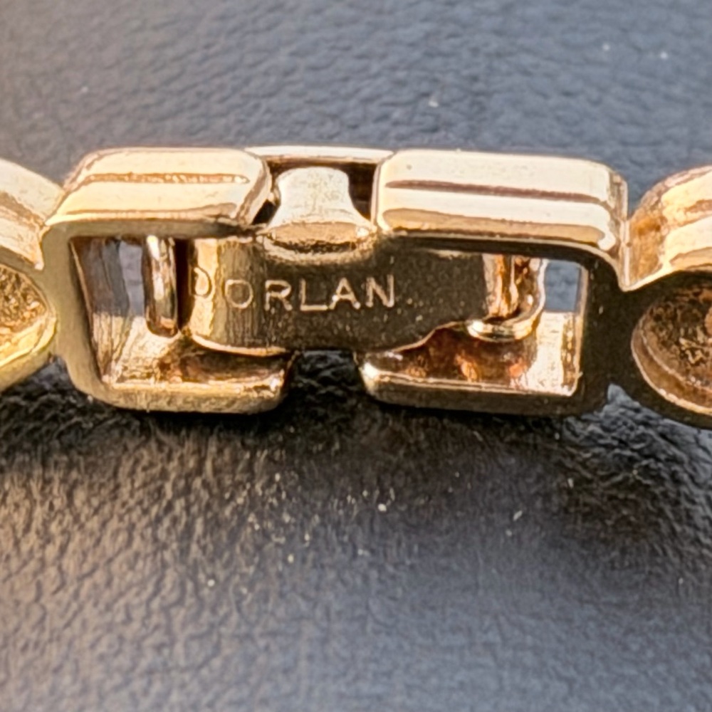D'Orlan Multi-Colored Tennis Bracelet, Signed - Picture 6 of 8